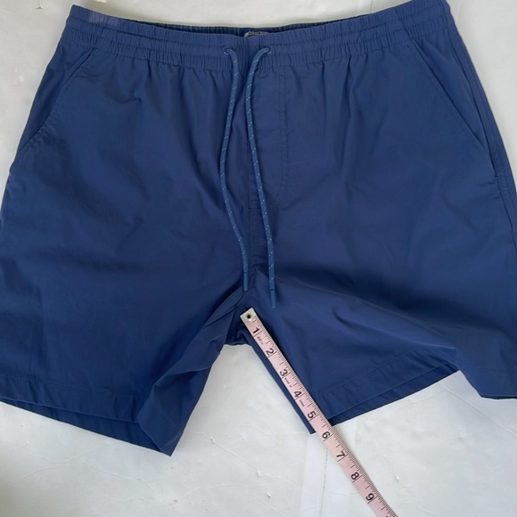 J. Crew Blue Athletic Dock Shorts Elastic Waist Large - Picture 14 of 16